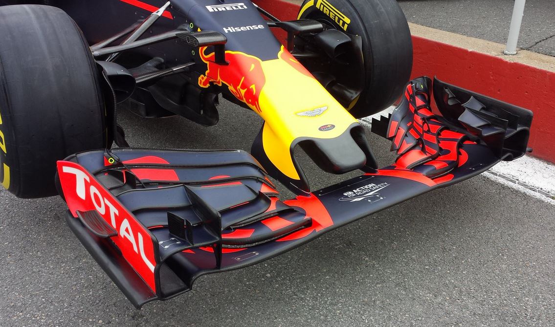 Nový kratší nos Red Bullu RB12