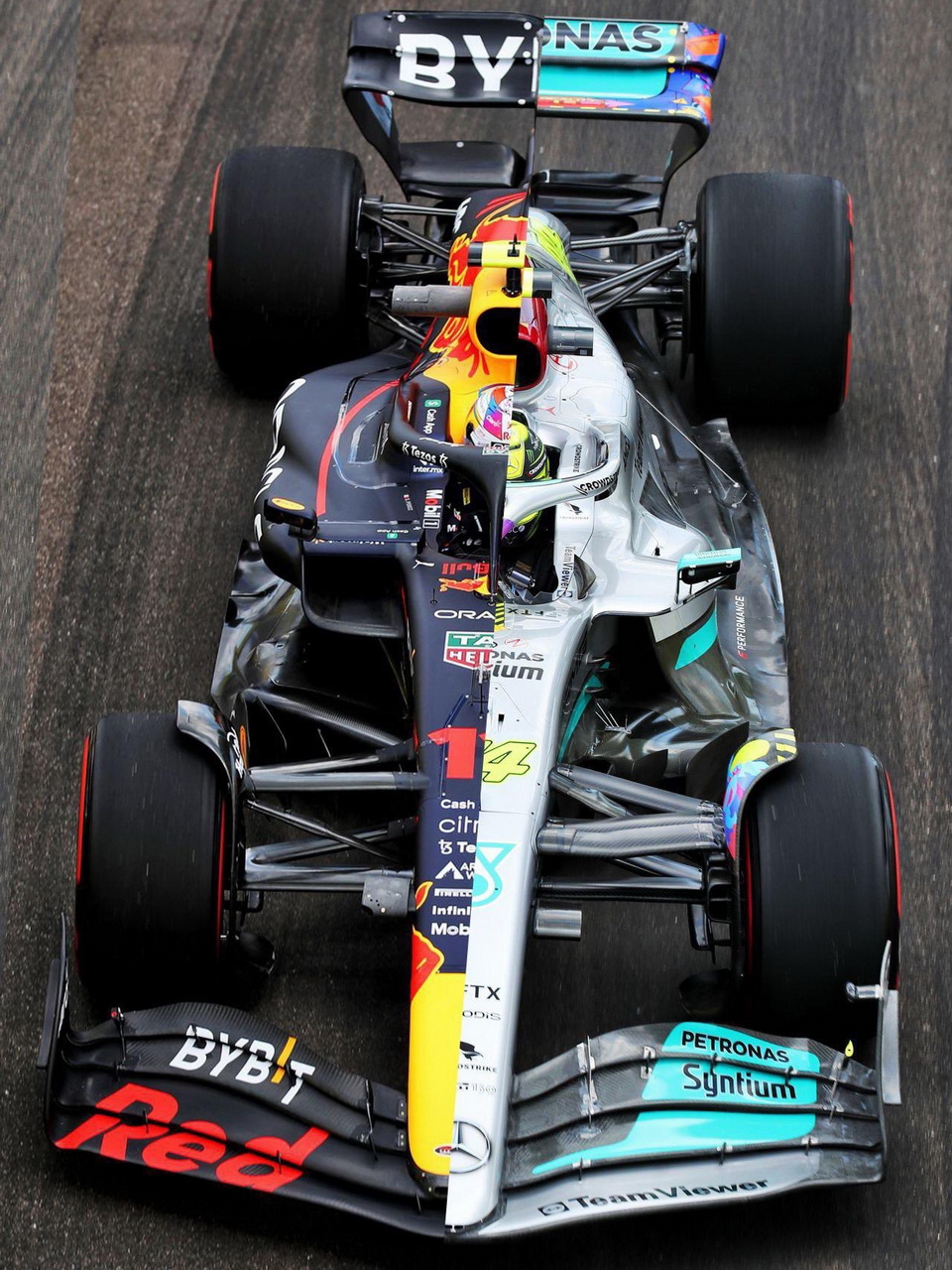 Porovnání koncepce Red Bullu a Mercedesu
